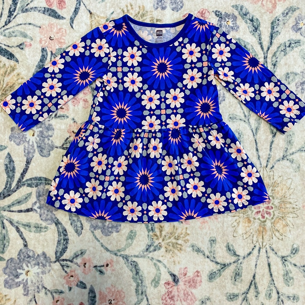 Tea Blue Kids Dress